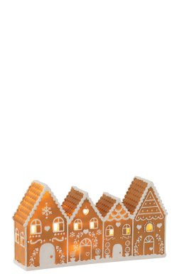 peperkoeken huis licht (29x7x16cm)