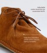 Jtree bio suede brown maten 37-41