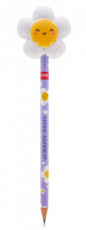 stressbal potlood bloem
