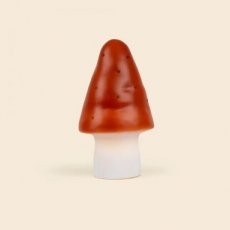 Lamp paddestoelS brick red